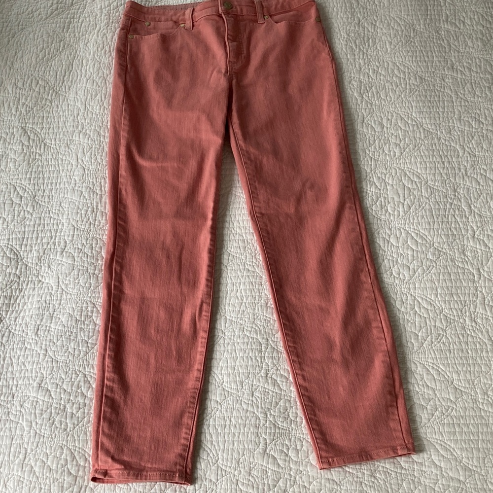 Talbots Mauve Slim Ankle Jeans, size 4